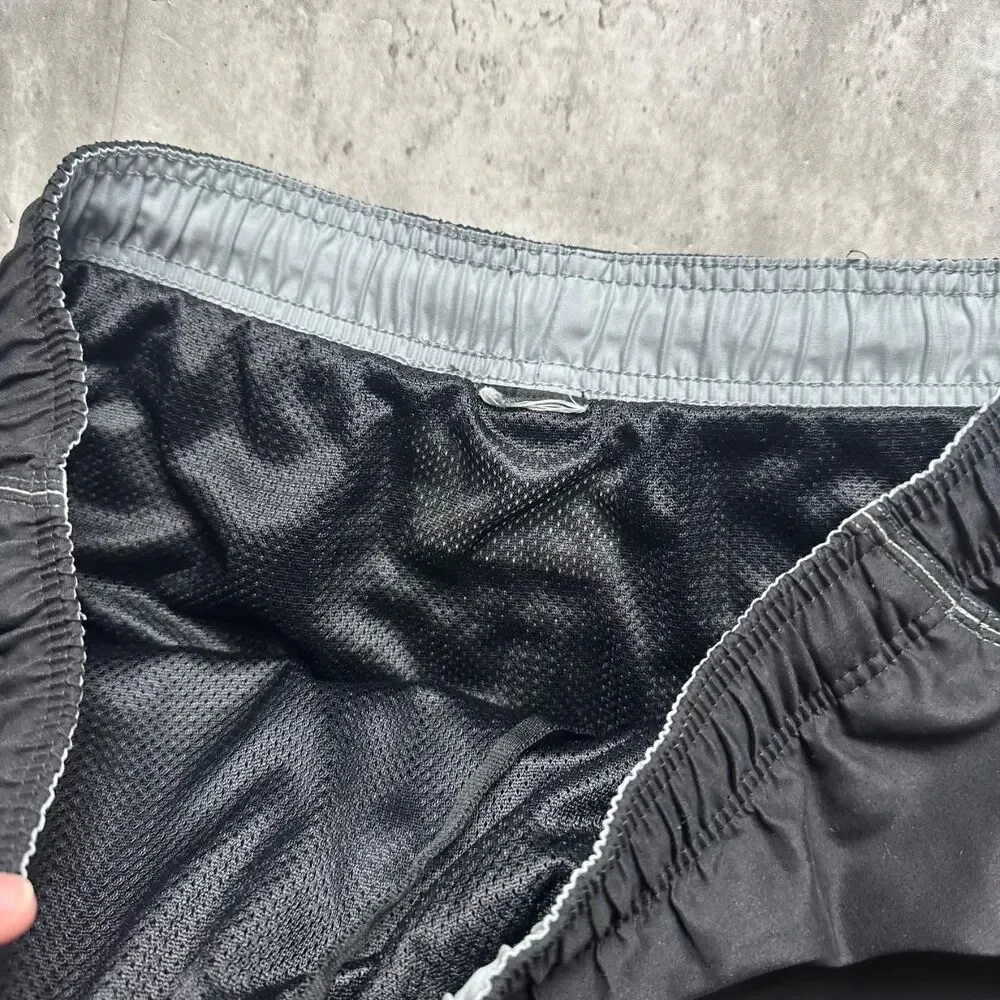 Nike Men's Black Swim-briefs-shorts